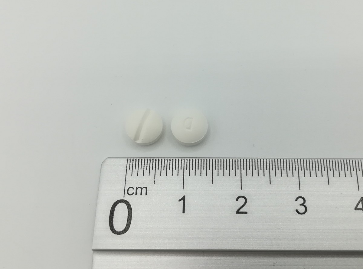 DOXAZOSINA NORMON 2 mg COMPRIMIDOS EFG , 500 comprimidos fotografía de la forma farmacéutica.