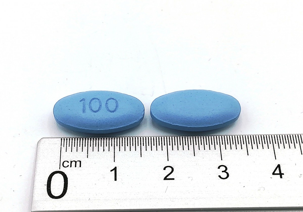 GALOTAM 100 mg COMPRIMIDOS RECUBIERTOS CON PELICULA EFG, 4 comprimidos fotografía de la forma farmacéutica.