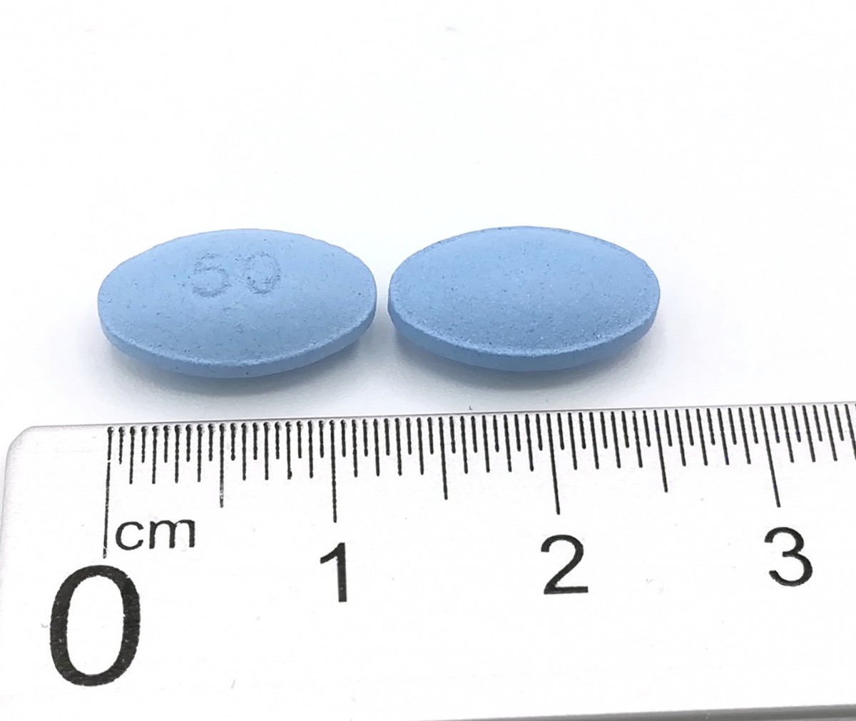 GALOTAM 50 mg COMPRIMIDOS RECUBIERTOS CON PELICULA EFG, 2 comprimidos fotografía de la forma farmacéutica.