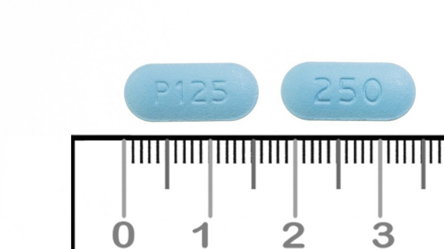 CEFUROXIMA CINFA 250 mg COMPRIMIDOS RECUBIERTOS CON PELICULA EFG , 500 comprimidos fotografía de la forma farmacéutica.