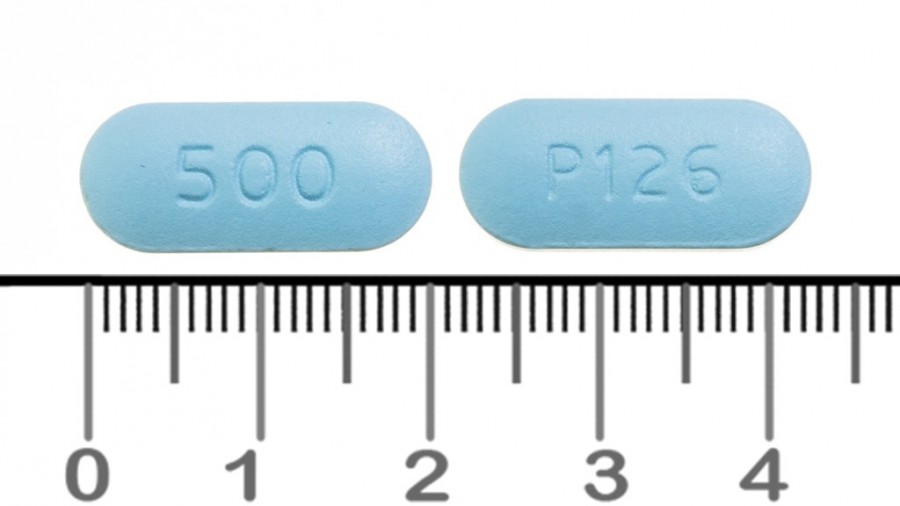 CEFUROXIMA CINFA 500 mg COMPRIMIDOS RECUBIERTOS CON PELICULA EFG , 15 comprimidos fotografía de la forma farmacéutica.