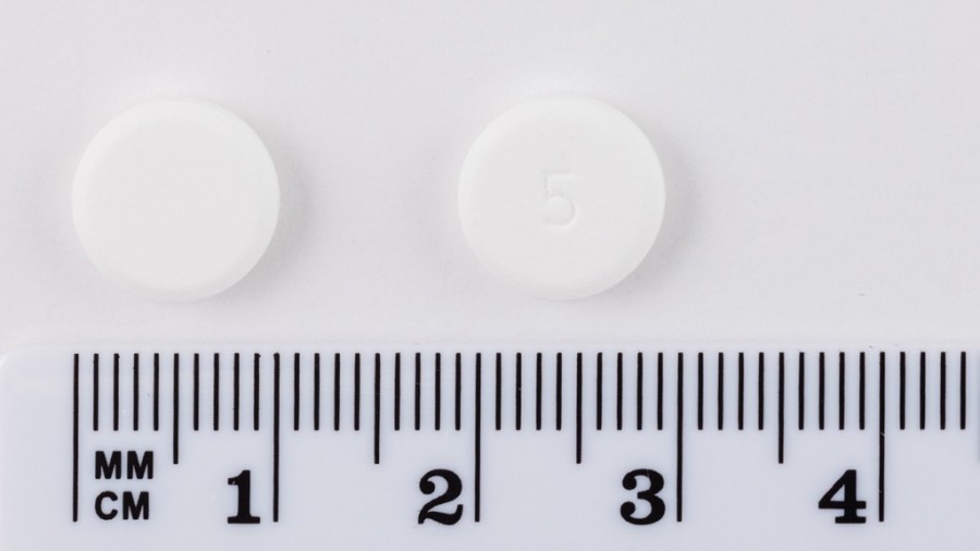 DONEPEZILO FLAS SANDOZ 5 mg COMPRIMIDOS BUCODISPERSABLES EFG , 28 comprimidos fotografía de la forma farmacéutica.