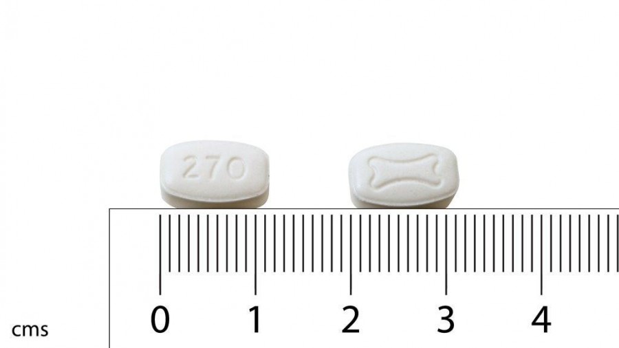 FOSAVANCE 70 MG/5.600 UI COMPRIMIDOS , 4 comprimidos fotografía de la forma farmacéutica.
