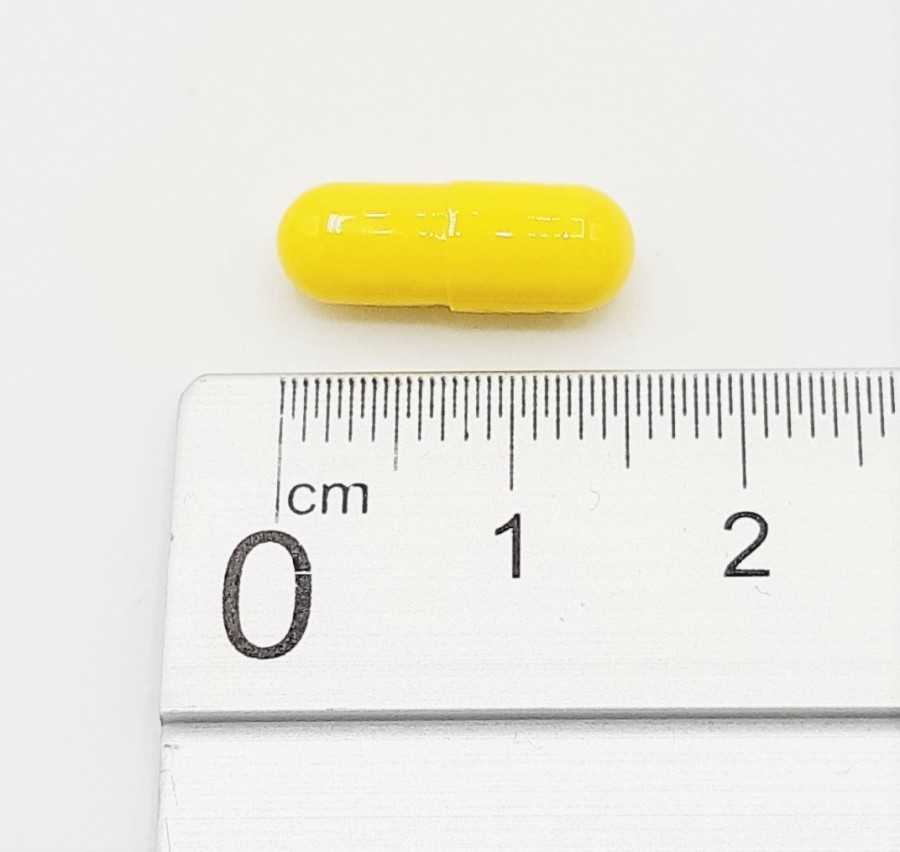 LANSOPRAZOL NORMON 15 mg CAPSULAS GASTRORRESISTENTES EFG, 500 cápsulas fotografía de la forma farmacéutica.