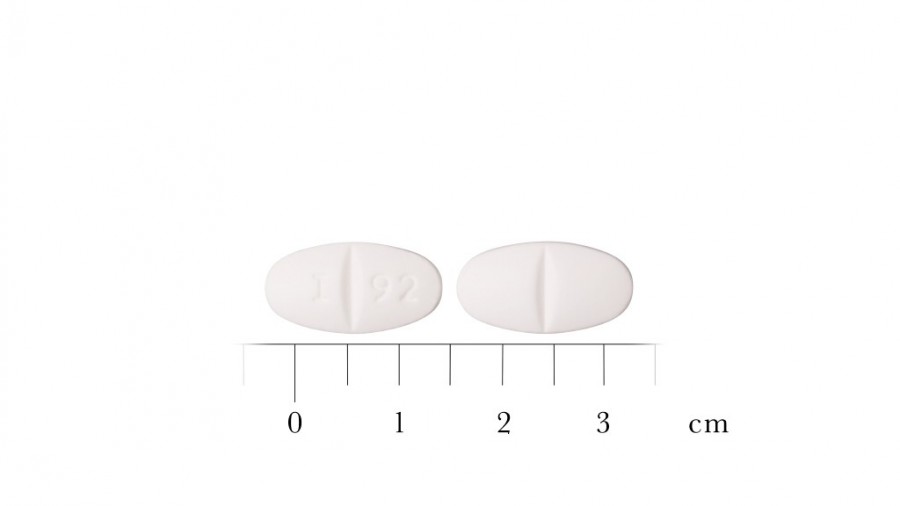 METFORMINA STADA 850 mg COMPRIMIDOS RECUBIERTOS CON PELICULA EFG, 50 comprimidos fotografía de la forma farmacéutica.