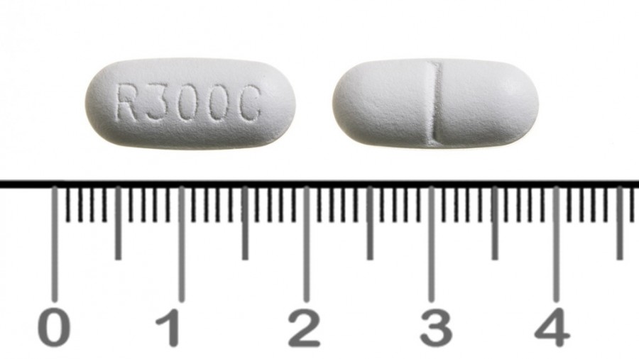 RANITIDINA CINFA 300 mg COMPRIMIDOS RECUBIERTOS CON PELICULA EFG, 500 comprimidos fotografía de la forma farmacéutica.