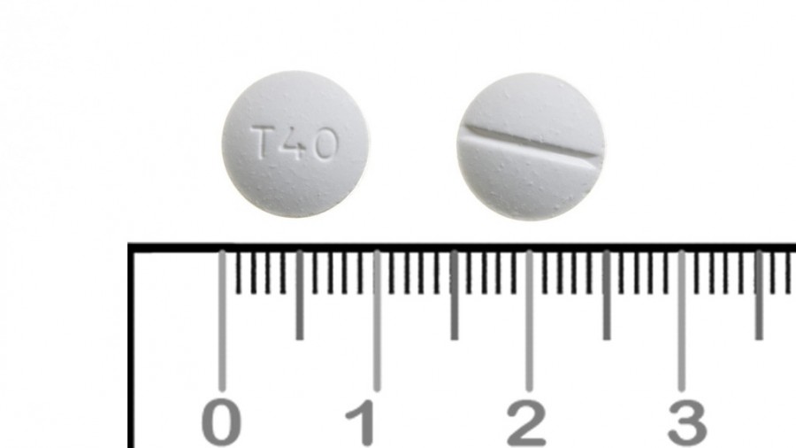 TELMISARTAN CINFA 40 MG COMPRIMIDOS EFG , 28 comprimidos fotografía de la forma farmacéutica.