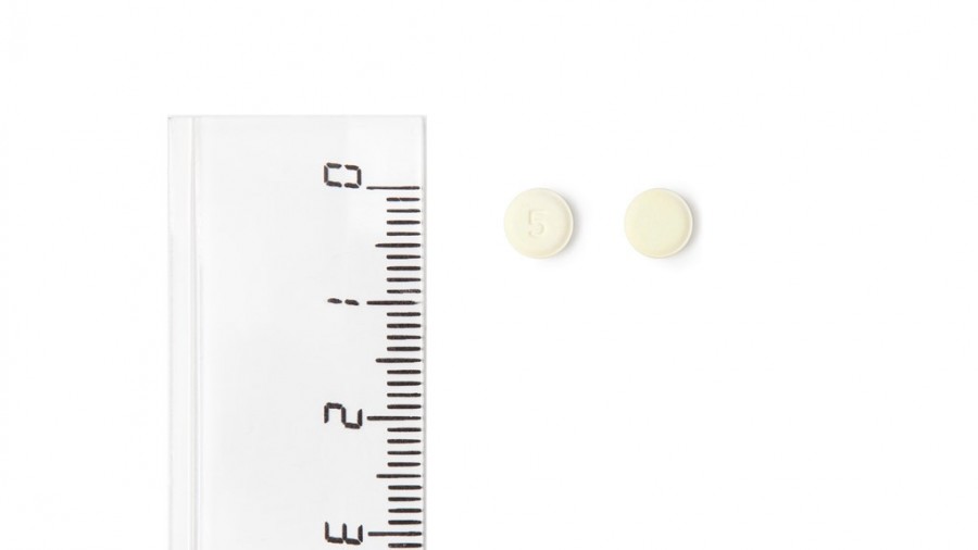 ZOLAFREN FLAS 5 mg COMPRIMIDOS BUCODISPERSABLES EFG , 28 comprimidos fotografía de la forma farmacéutica.