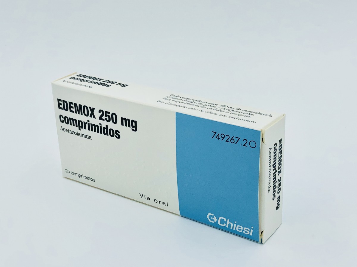 EDEMOX 250 mg COMPRIMIDOS , 20 comprimidos fotografía del envase.