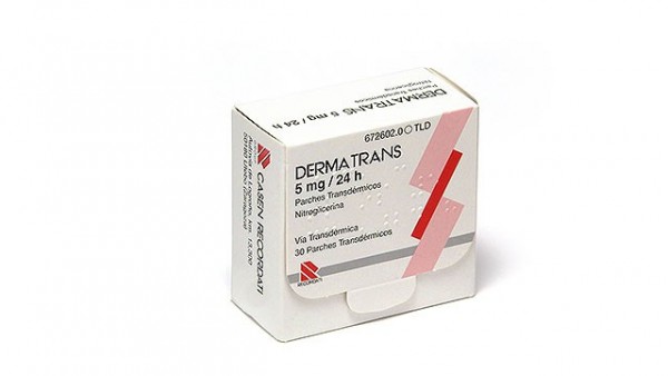 DERMATRANS 5 mg/24 H PARCHE TRANSDERMICO, 30 parches fotografía del envase.