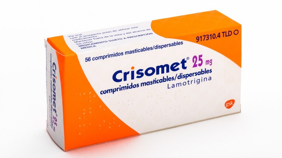 CRISOMET 25 mg COMPRIMIDOS MASTICABLES/DISPERSABLES , 56 comprimidos fotografía del envase.