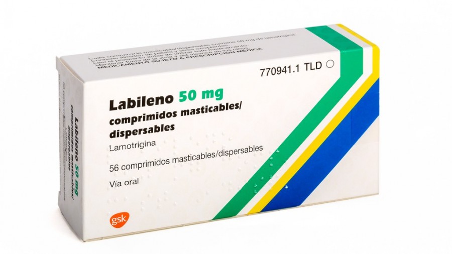 LABILENO 50 mg COMPRIMIDOS MASTICABLES/DISPERSABLES , 56 comprimidos fotografía del envase.