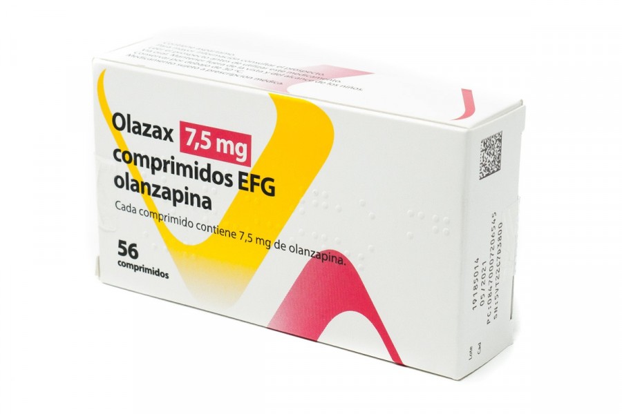 OLAZAX 7,5 MG COMPRIMIDOS EFG, 56 comprimidos fotografía del envase.