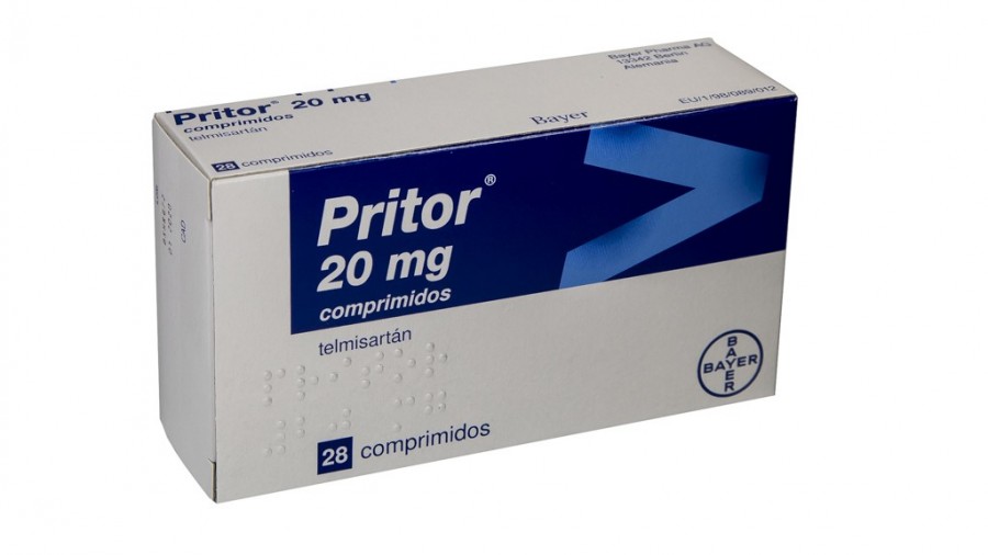 PRITOR 20 mg COMPRIMIDOS, 28 comprimidos fotografía del envase.