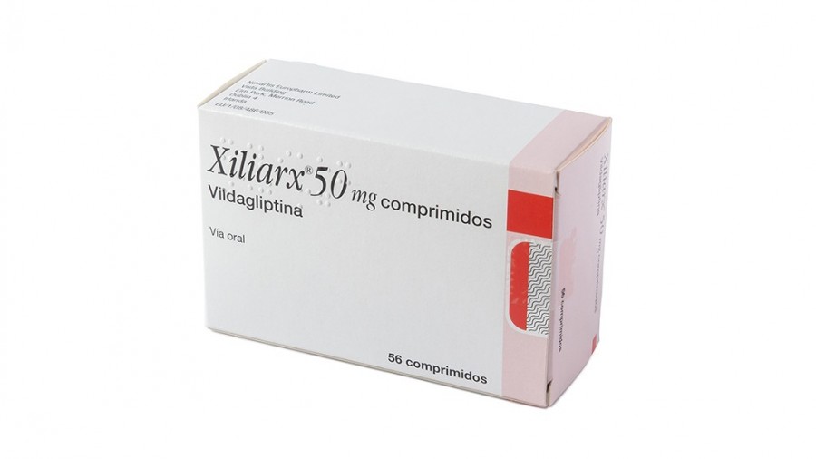 XILIARX 50 mg COMPRIMIDOS, 56 comprimidos fotografía del envase.