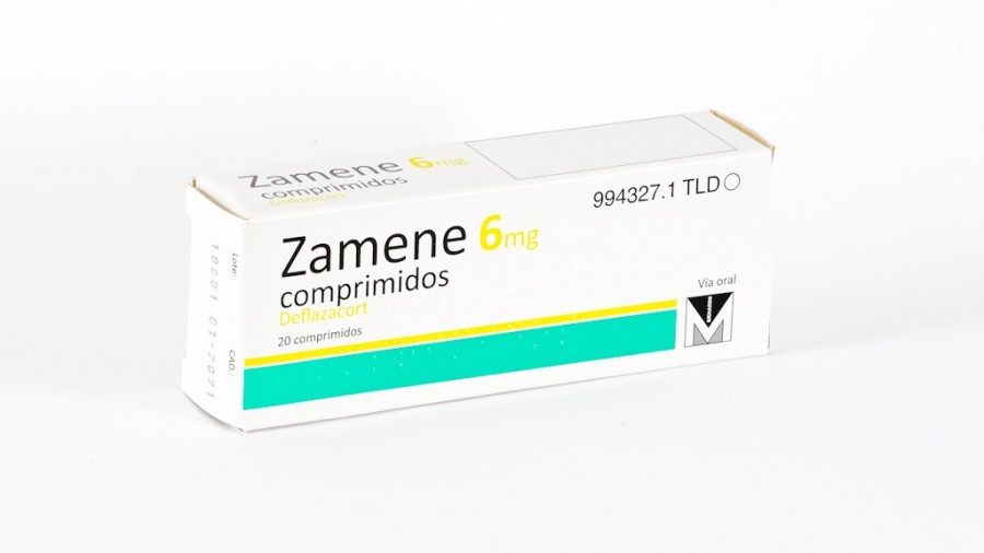 ZAMENE 6 mg COMPRIMIDOS, 20 comprimidos fotografía del envase.
