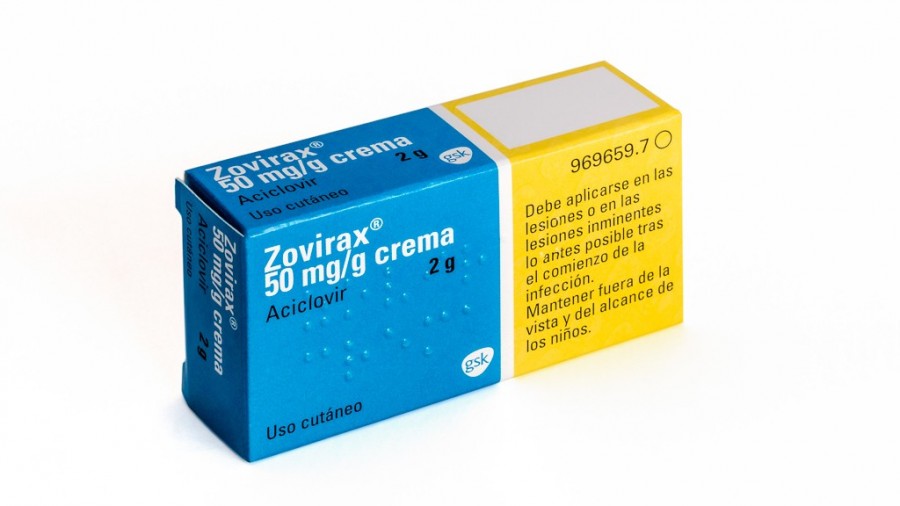 ZOVIRAX 50 mg/g CREMA , 1 tubo de 15 g fotografía del envase.