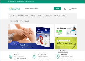 Farmacia Online y parafarmacia barata - kirafarma.com
