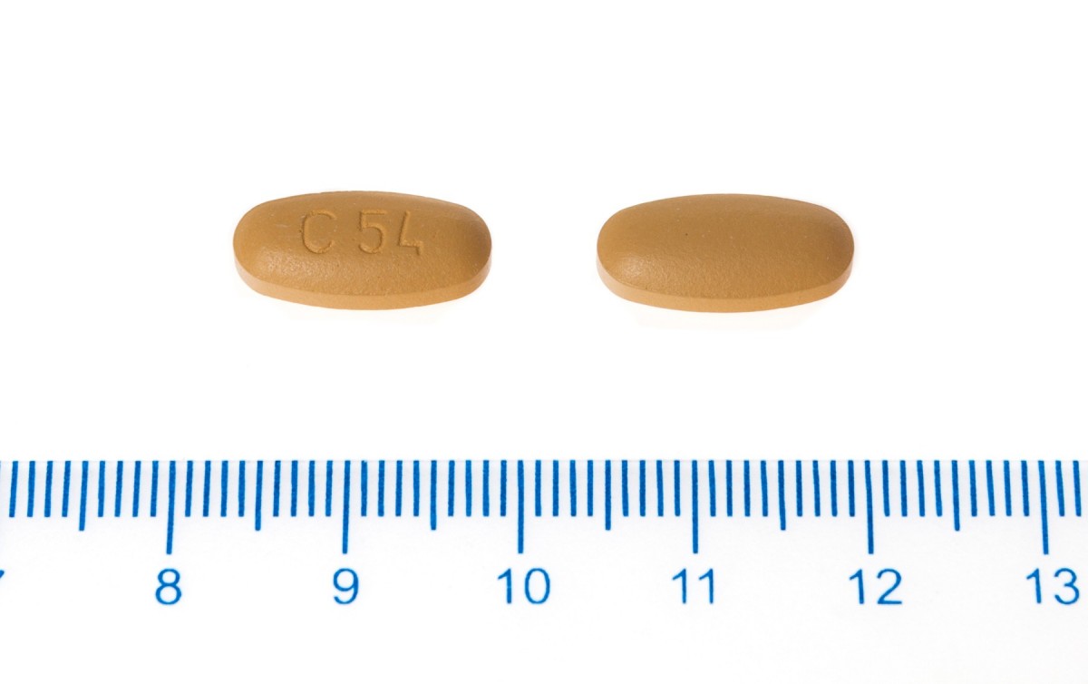 CAPENON HCT 40 mg/5 mg/25 mg COMPRIMIDOS RECUBIERTOS CON PELICULA , 28 comprimidos fotografía de la forma farmacéutica.