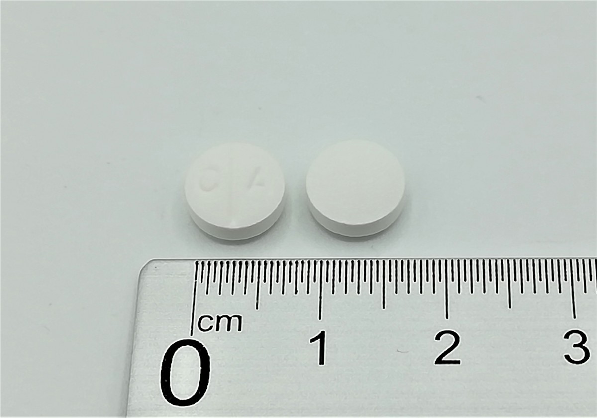 CAPTOPRIL NORMON 50 mg COMPRIMIDOS EFG, 500 comprimidos fotografía de la forma farmacéutica.