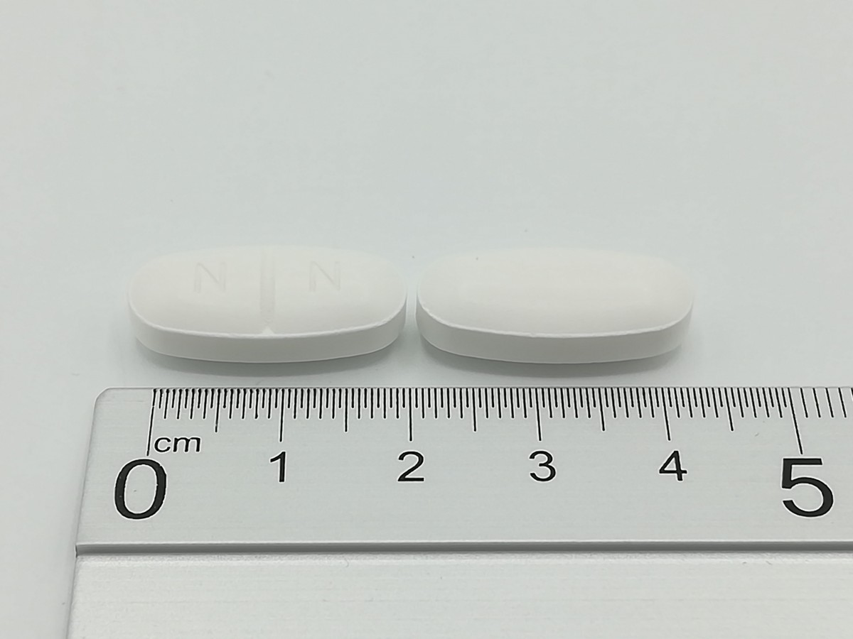 CIPROFLOXACINO NORMON 750 mg COMPRIMIDOS RECUBIERTOS CON PELICULA  EFG , 14 comprimidos fotografía de la forma farmacéutica.