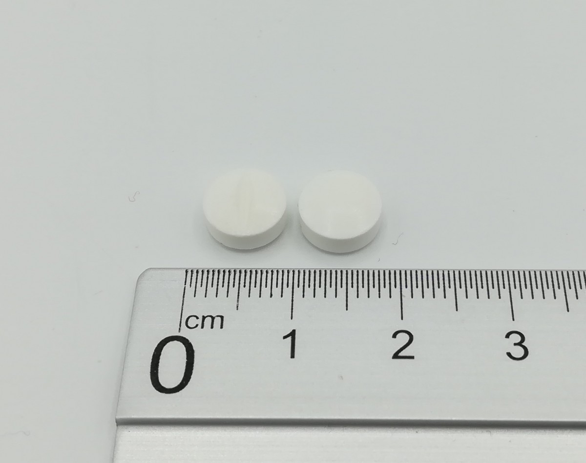 ENALAPRIL NORMON 5 mg  COMPRIMIDOS EFG, 60 comprimidos fotografía de la forma farmacéutica.