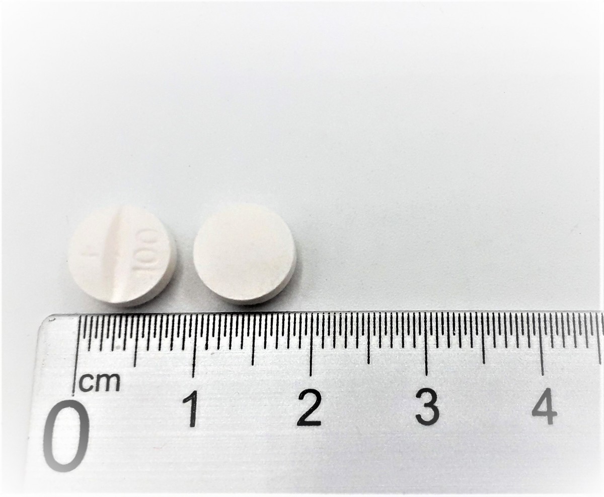 FLECAINIDA NORMON 100 MG COMPRIMIDOS EFG , 30 comprimidos (Blister Al/PVC/PVDC) fotografía de la forma farmacéutica.