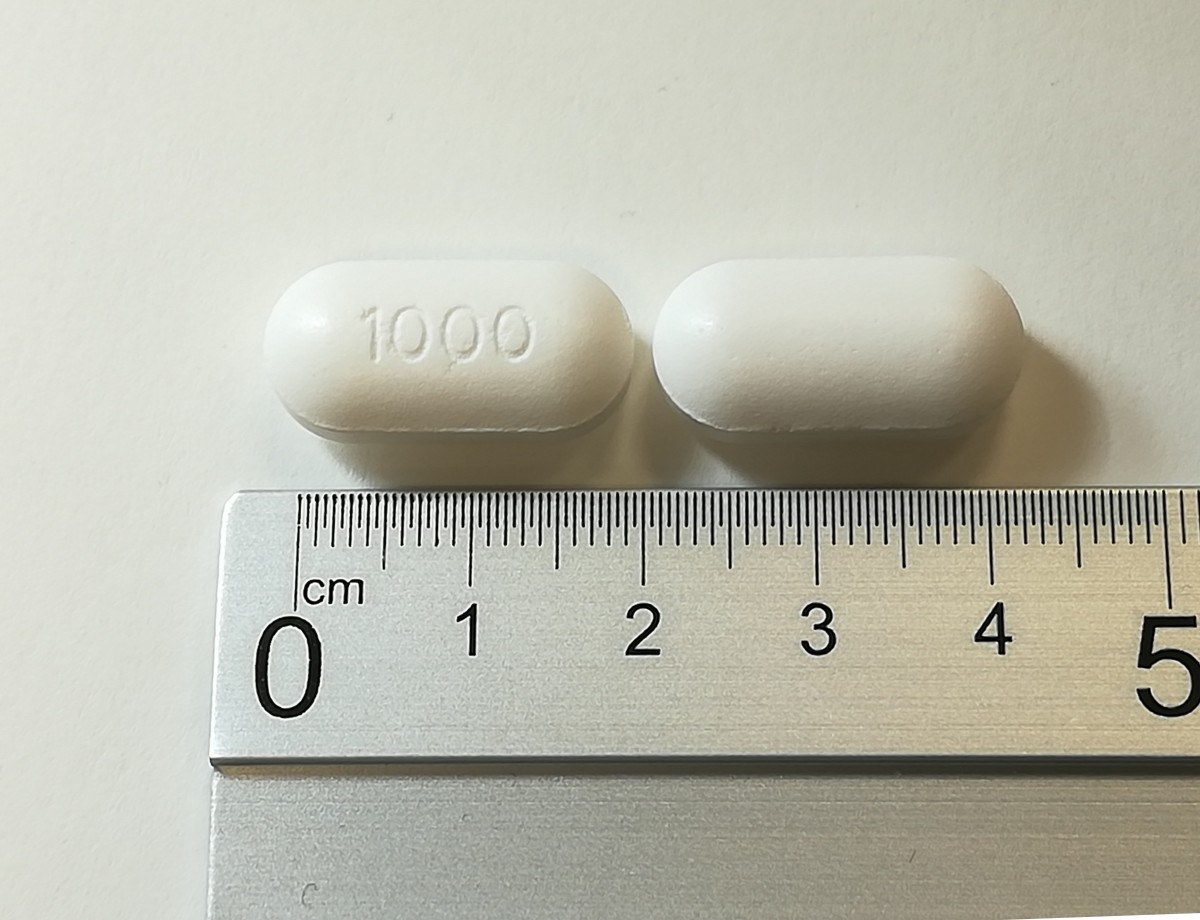LEVETIRACETAM NORMON 1000 mg COMPRIMIDOS RECUBIERTOS CON PELICULA EFG,60 comprimidos fotografía de la forma farmacéutica.