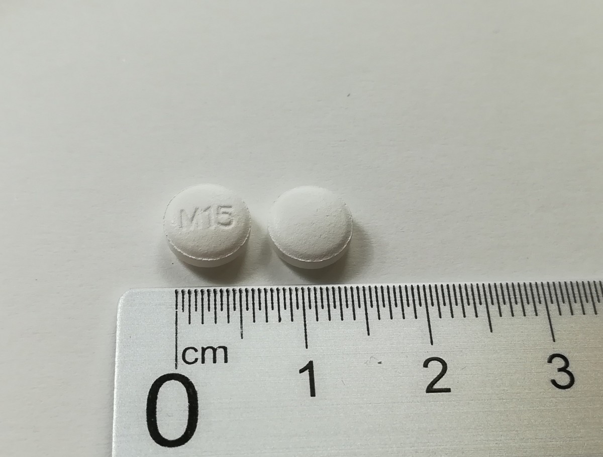 MIRTAZAPINA NORMON 15 mg COMPRIMIDOS RECUBIERTOS CON PELICULA EFG, 60 comprimidos fotografía de la forma farmacéutica.