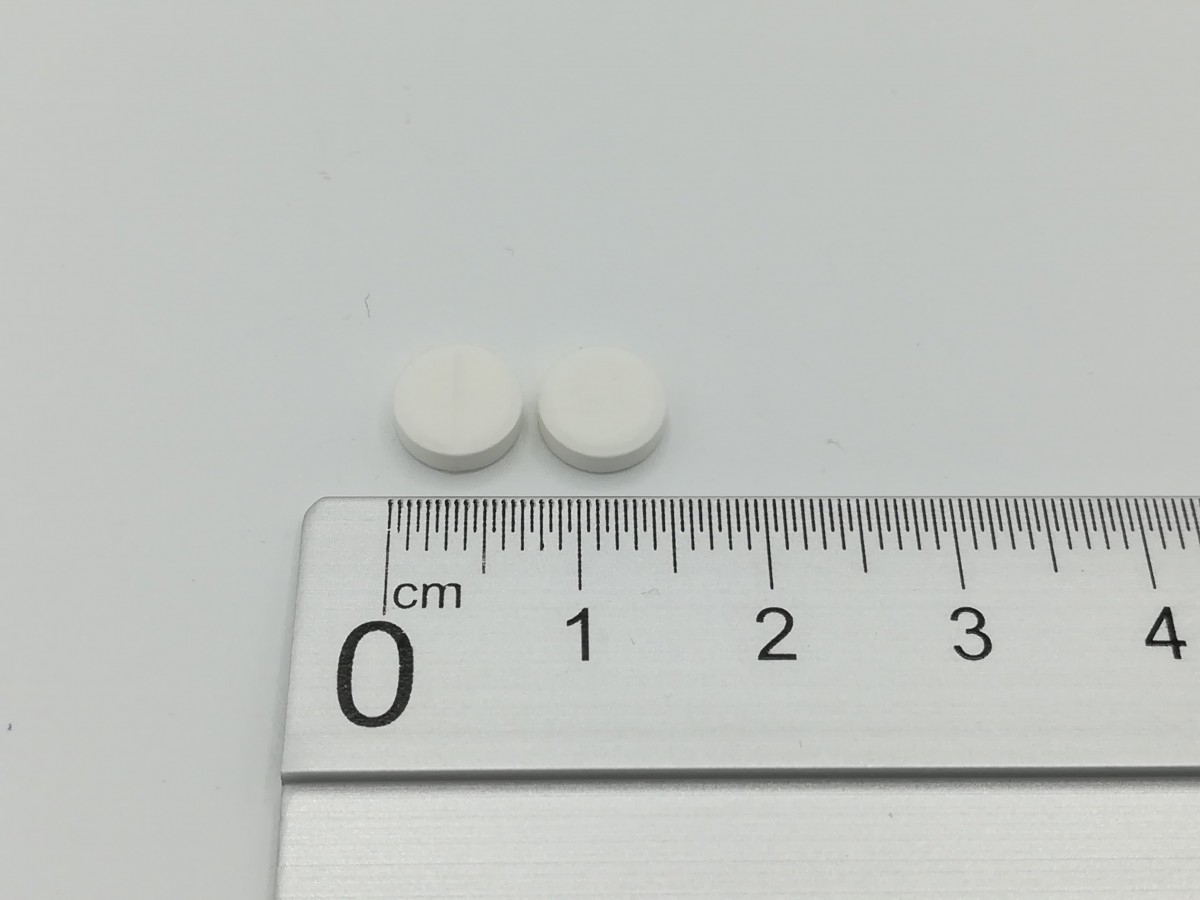 MONONITRATO DE ISOSORBIDA NORMON 20 mg COMPRIMIDOS EFG, 40 comprimidos fotografía de la forma farmacéutica.