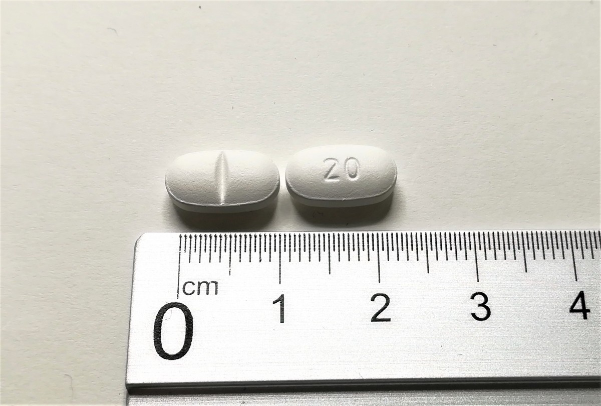 PAROXETINA NORMON 20 mg COMPRIMIDOS RECUBIERTOS CON PELICULA EFG, 56 comprimidos fotografía de la forma farmacéutica.
