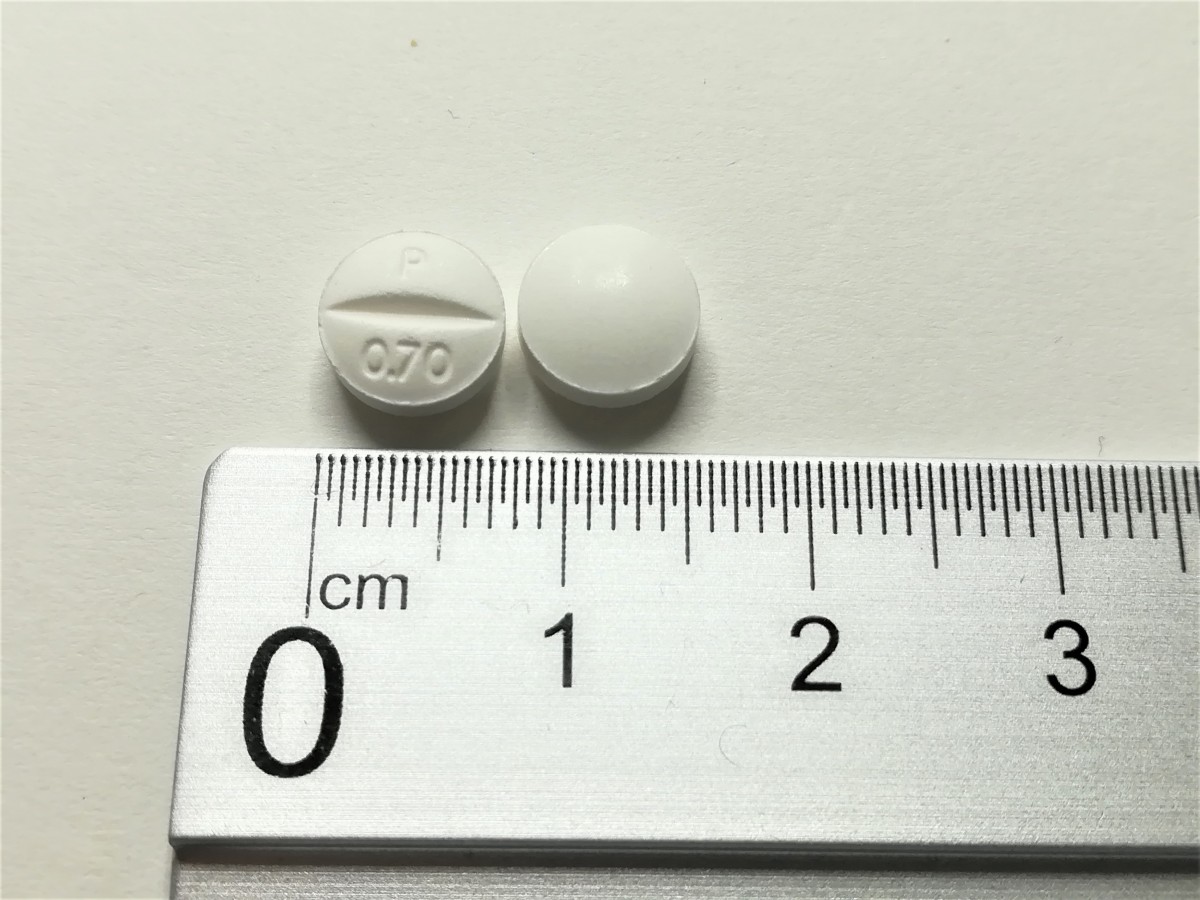 PRAMIPEXOL NORMON 0,7 mg COMPRIMIDOS EFG, 30 comprimidos fotografía de la forma farmacéutica.