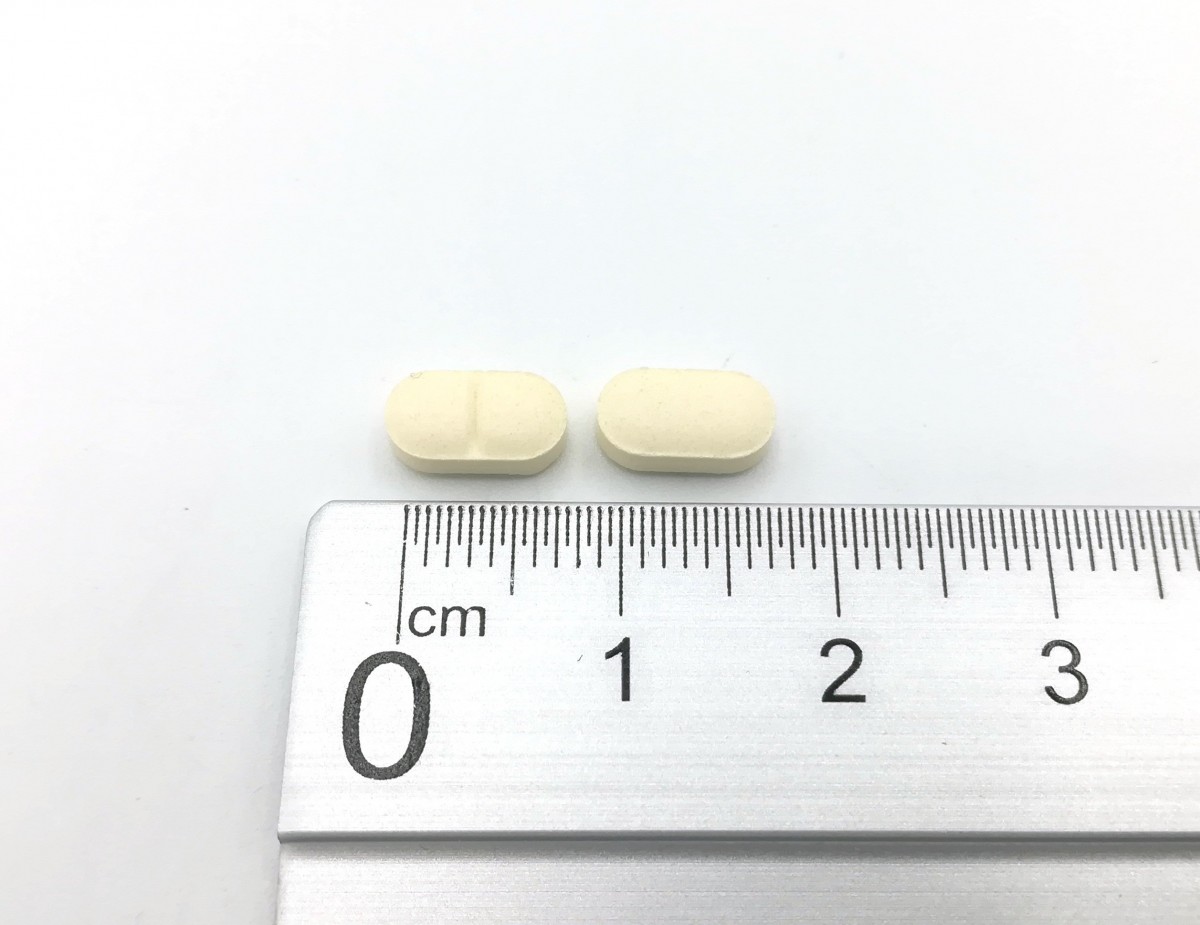 RAMIPRIL NORMON 2,5 mg COMPRIMIDOS EFG, 500 comprimidos fotografía de la forma farmacéutica.