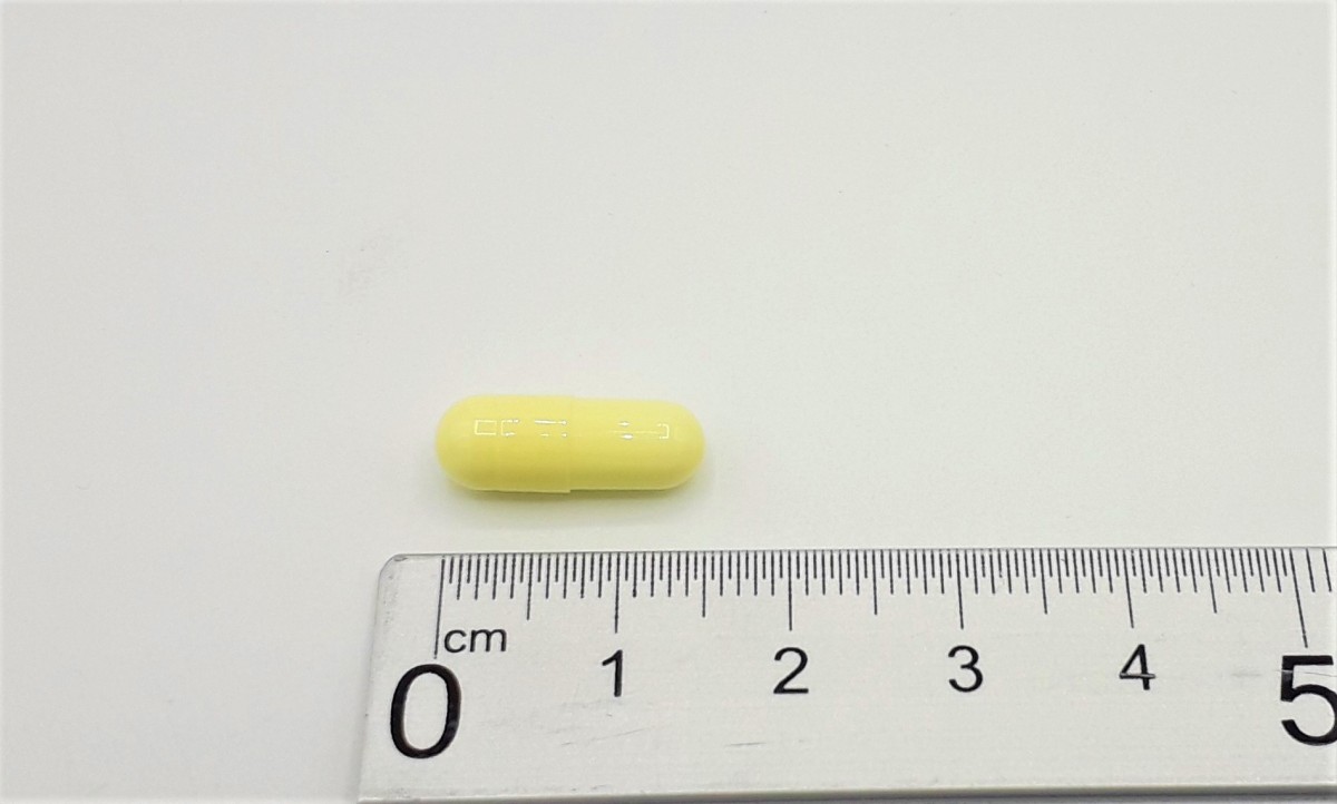 SILODOSINA NORMON 4 MG CAPSULAS DURAS EFG, 30 cápsulas (Blister Al/Al-PA-PVC) fotografía de la forma farmacéutica.