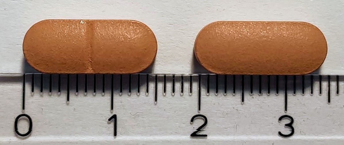 VALSARTAN/HIDROCLOROTIAZIDA TECNIGEN 160 mg/25 mg COMPRIMIDOS RECUBIERTOS CON PELICULA EFG, 28 comprimidos fotografía de la forma farmacéutica.