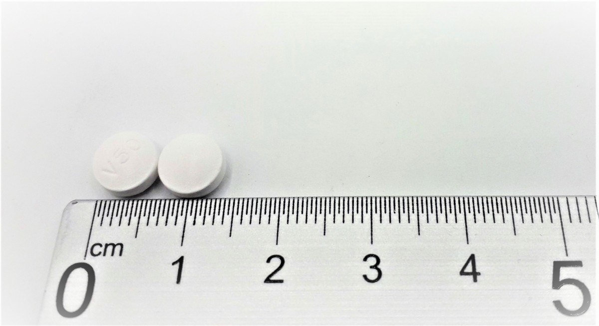 VORICONAZOL NORMON 50 MG COMPRIMIDOS RECUBIERTOS CON PELICULA EFG , 56 comprimidos (Blister aluminio/PVC) fotografía de la forma farmacéutica.