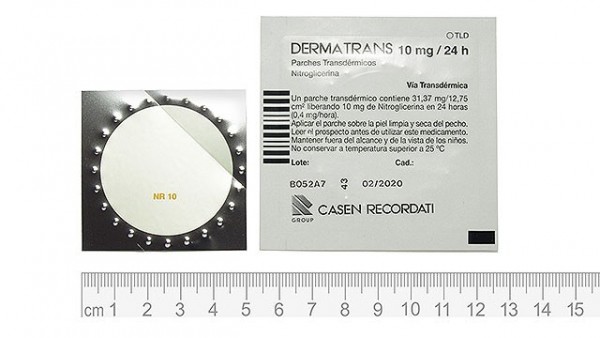 DERMATRANS 10 mg/24 H PARCHE TRANSDERMICO, 30 parches fotografía de la forma farmacéutica.