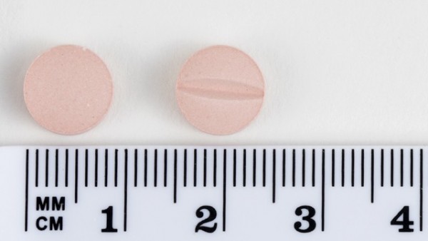 LISINOPRIL/HIDROCLOROTIAZIDA SANDOZ FARMACEUTICA 20/12.5 mg COMPRIMIDOS EFG , 28 comprimidos fotografía de la forma farmacéutica.