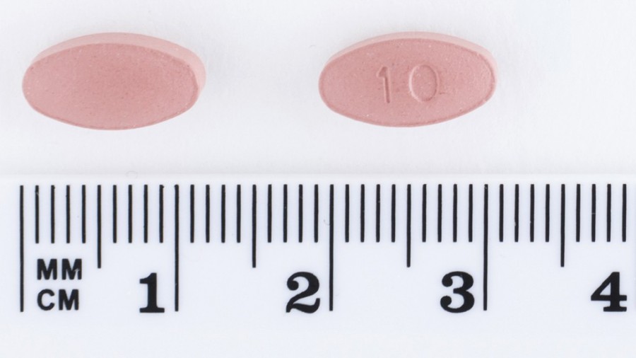 AMBRISENTAN SANDOZ 10 MG COMPRIMIDOS RECUBIERTOS CON PELICULA EFG, 30 comprimidos (Blister PVC/PVDC-Al) fotografía de la forma farmacéutica.