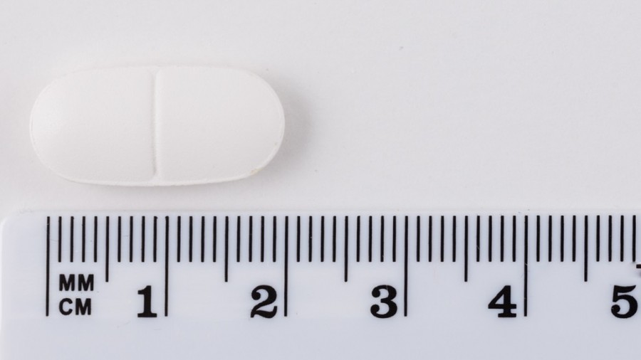 AMOXICILINA/ACIDO CLAVULANICO SANDOZ 500 mg/125 mg COMPRIMIDOS RECUBIERTOS CON PELICULA EFG, 12 comprimidos fotografía de la forma farmacéutica.