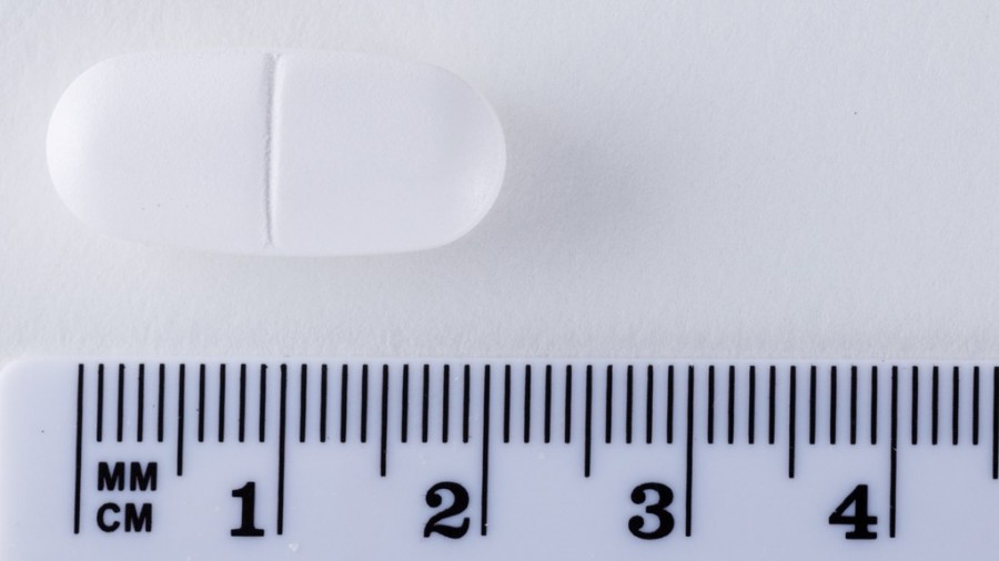 AMOXICILINA/ACIDO CLAVULANICO SANDOZ 875 mg/125 mg COMPRIMIDOS RECUBIERTOS CON PELICULA EFG, 12 comprimidos fotografía de la forma farmacéutica.
