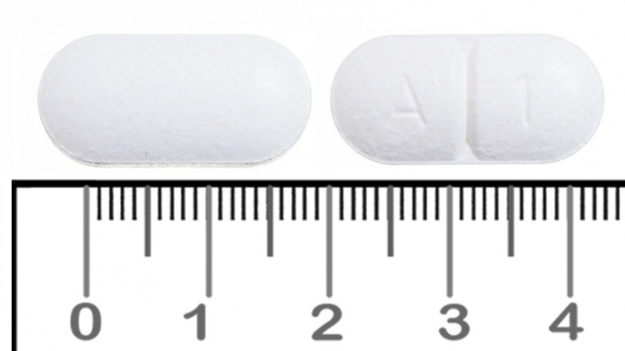 AMOXICILINA CINFA 1000 MG COMPRIMIDOS EFG , 12 comprimidos fotografía de la forma farmacéutica.