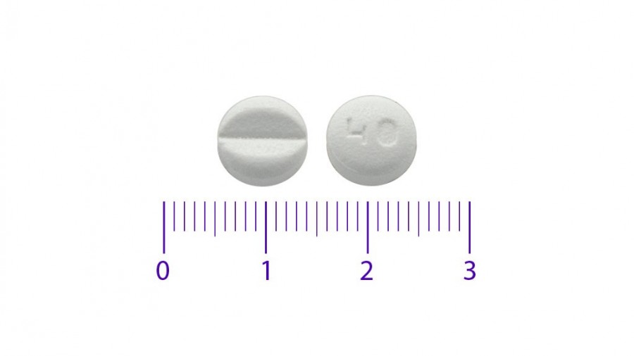 ATORVASTATINA VIATRIS 40 MG COMPRIMIDOS RECUBIERTOS CON PELICULA EFG, 28 comprimidos (PVC/Aclar) fotografía de la forma farmacéutica.