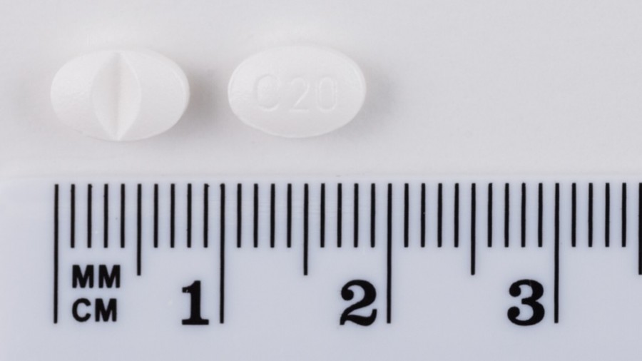 CITALOPRAM BEXAL 20 mg COMPRIMIDOS RECUBIERTOS CON PELICULA EFG , 28 comprimidos fotografía de la forma farmacéutica.