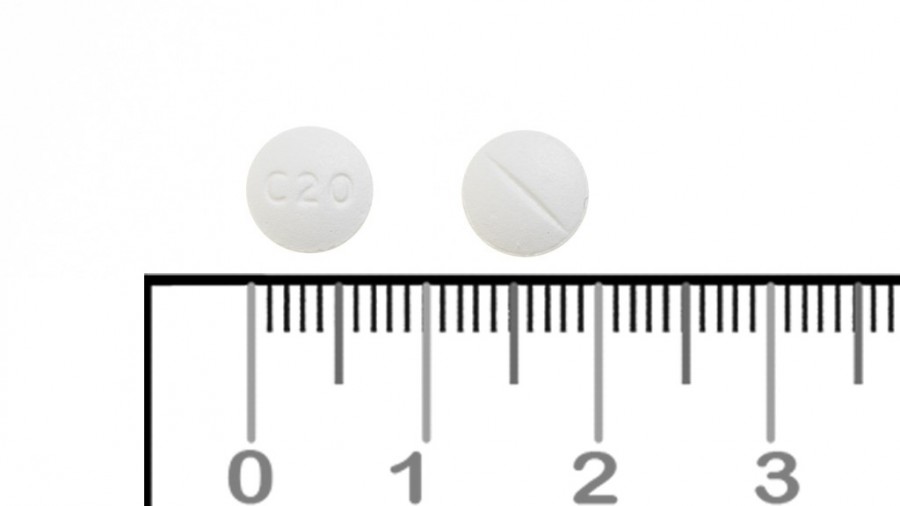 CITALOPRAM CINFA  20 mg COMPRIMIDOS RECUBIERTOS CON PELÍCULA EFG , 28 comprimidos fotografía de la forma farmacéutica.