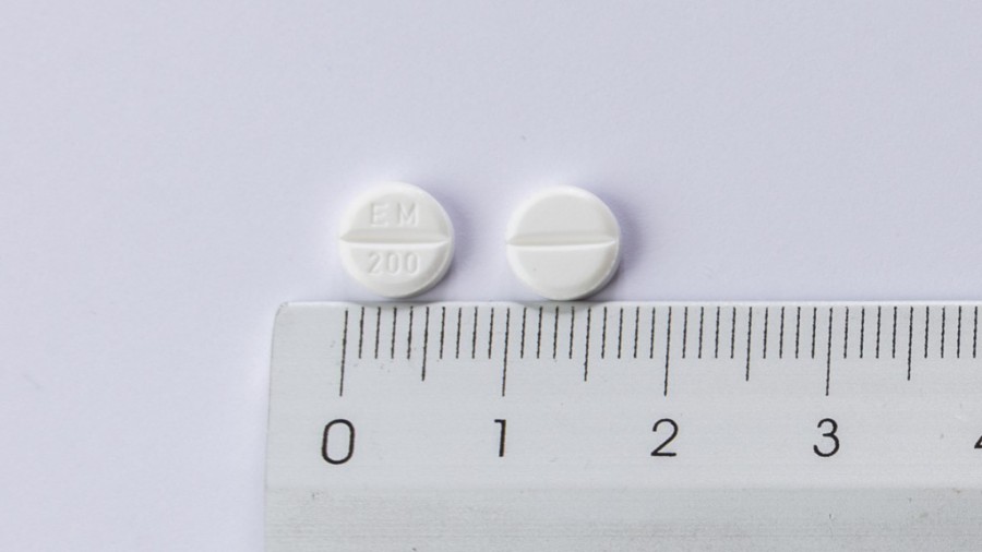 EUTIROX  200 microgramos COMPRIMIDOS, 100 comprimidos fotografía de la forma farmacéutica.