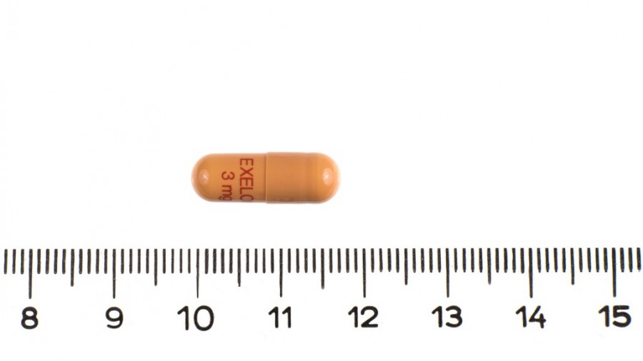 EXELON 3 mg CAPSULAS DURAS, 112 cápsulas fotografía de la forma farmacéutica.