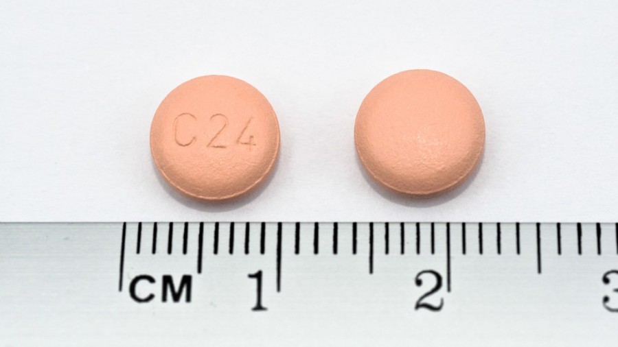 IXIA PLUS 20 mg/25 mg COMPRIMIDOS RECUBIERTOS CON PELICULA , 28 comprimidos fotografía de la forma farmacéutica.