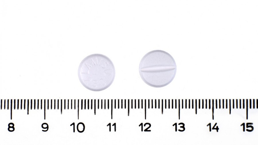 LAMISIL 250 mg COMPRIMIDOS, 14 comprimidos fotografía de la forma farmacéutica.