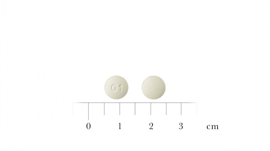 OLANZAPINA FLAS STADA 10 mg COMPRIMIDOS BUCODISPERSABLES EFG, 56 comprimidos fotografía de la forma farmacéutica.
